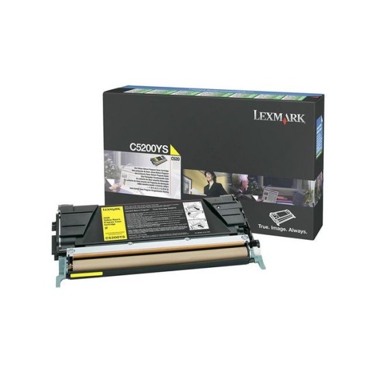 Lexmark C5200YS Toner Geel