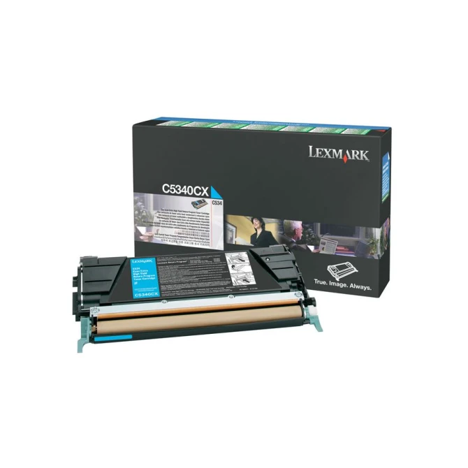 Lexmark C534 Toner Cyaan Lexmark C534 Toner Cyaan