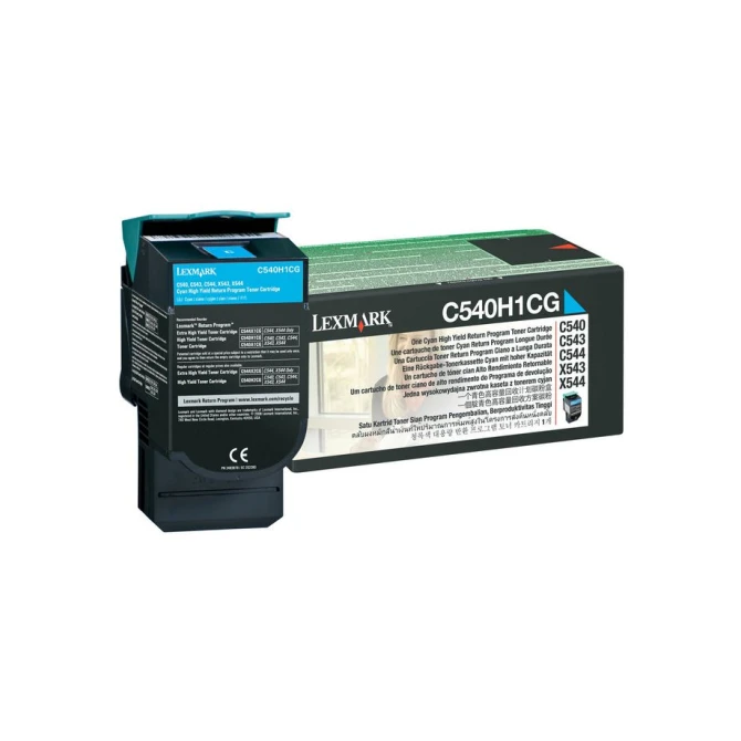 Lexmark C540 Toner Cyaan Lexmark C540 Toner Cyaan