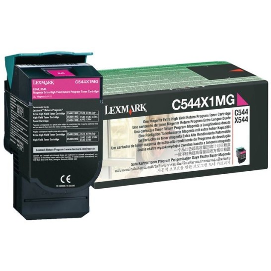 Lexmark C544X1MG Toner Magenta