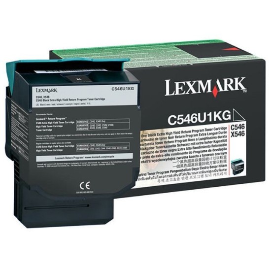 Lexmark C546 Toner Zwart
