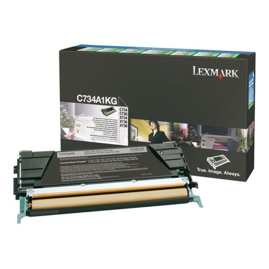 Lexmark C734 Toner Zwart