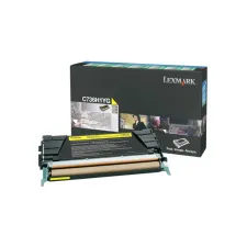 Lexmark C736 Toner Geel Lexmark C736 Toner Geel