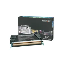 Lexmark C736 Toner Zwart Lexmark C736 Toner Zwart