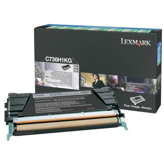 Lexmark C736 Toner Zwart