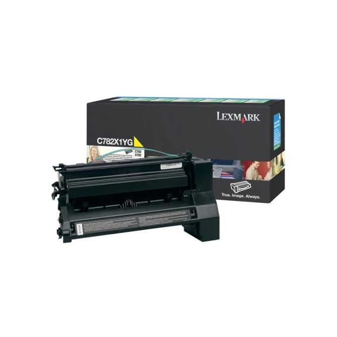 Lexmark C782 Toner Geel