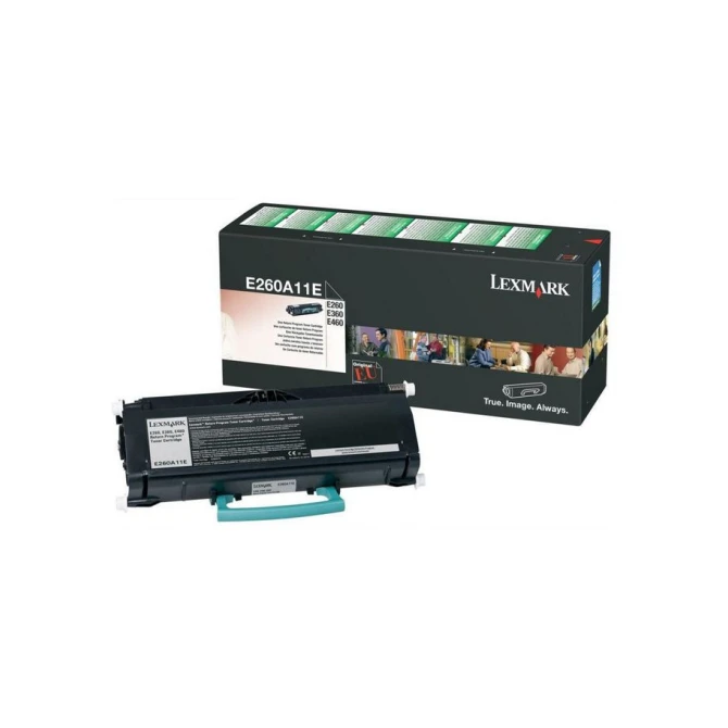 Lexmark E260 Toner Zwart Lexmark E260 Toner Zwart