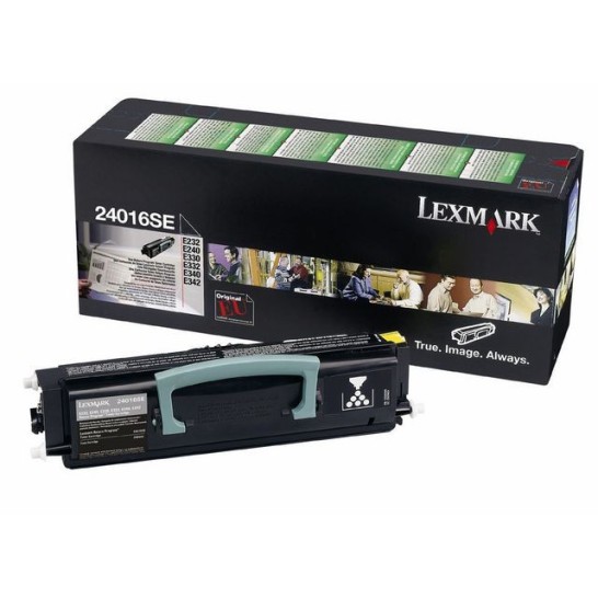 Lexmark E33X/34X Toner Zwart