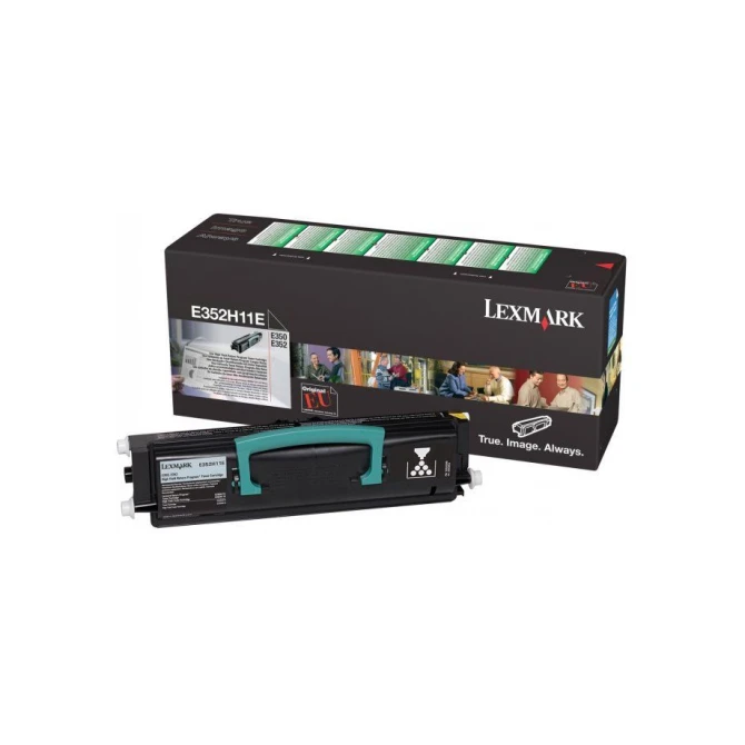 Lexmark E350/352 Toner. Zwart
