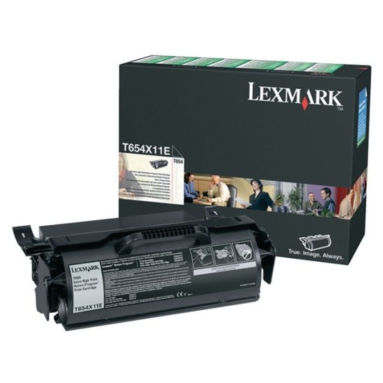 Lexmark T654 Toner Zwart