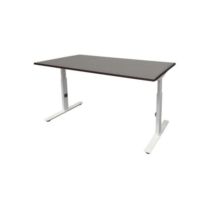 Linesto Plus Verstelbaar Bureau 120 x 80 cm Logan Wit