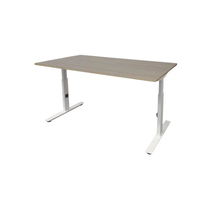 Linesto Plus Verstelbaar Bureau 160 x 80 cm Robson Wit