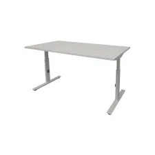 Linesto Plus Verstelbaar Bureau 180 x 80 cm Lichtgrijs Aluminium Linesto Plus Verstelbaar Bureau 180 x 80 cm Lichtgrijs Aluminium