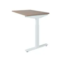 Linesto Plus Verstelbare Aanbouwtafel 120 x 60 cm Licht Kersen Wit Linesto Plus Verstelbare Aanbouwtafel 120 x 60 cm Licht Kersen Wit
