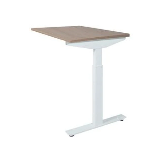 Linesto Plus Verstelbare Aanbouwtafel 120 x 60 cm Licht Kersen Wit Linesto Plus Verstelbare Aanbouwtafel 120 x 60 cm Licht Kersen Wit