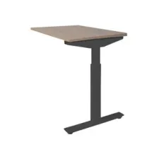 Linesto Plus Verstelbare Aanbouwtafel 120 x 60 cm Licht Kersen Zwart Linesto Plus Verstelbare Aanbouwtafel 120 x 60 cm Licht Kersen Zwart