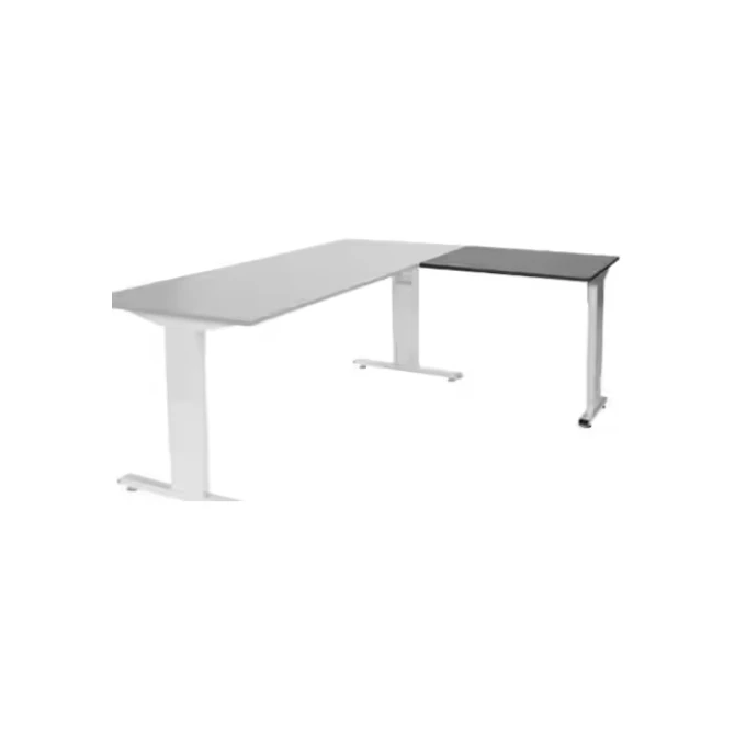 Schaffenburg Linesto Plus Verstelbare Aanbouwtafel. 80 x 60 cm. Logan. Aluminium