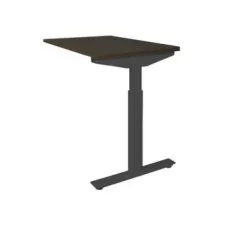 Linesto Plus Verstelbare Aanbouwtafel 80 x 60 cm Logan Zwart