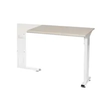 Schaffenburg Linesto Plus Verstelbare Aanbouwtafel. 80 x 60 cm. Robson. Wit