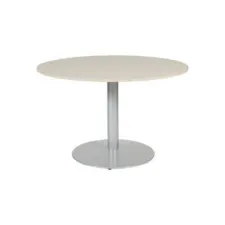 Linesto Ronde Vergadertafel 120 cm Robson Aluminium