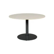 Linesto Ronde Vergadertafel 120 cm Robson Zwart