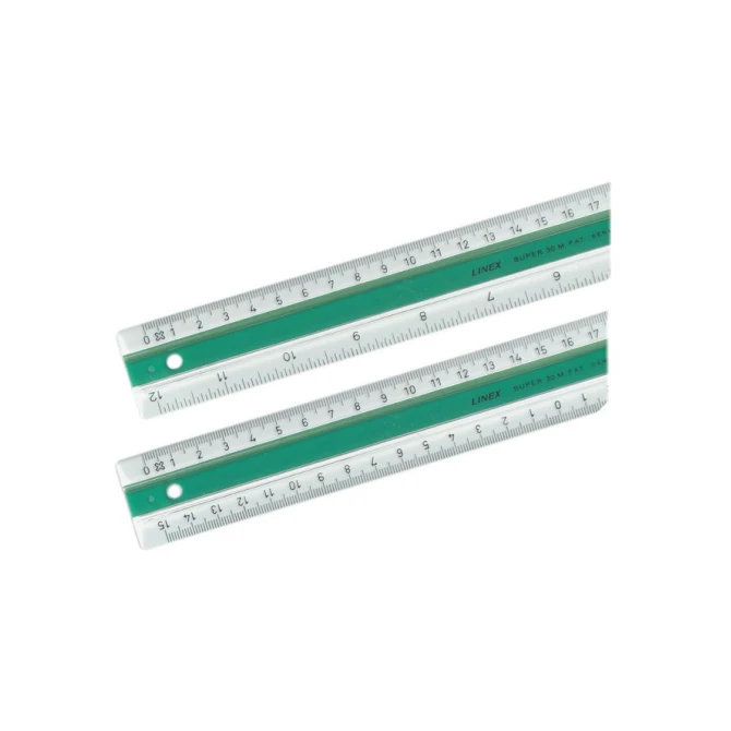 Linex Liniaal met rubberstrip 40 cm Linex Liniaal met rubberstrip 40 cm