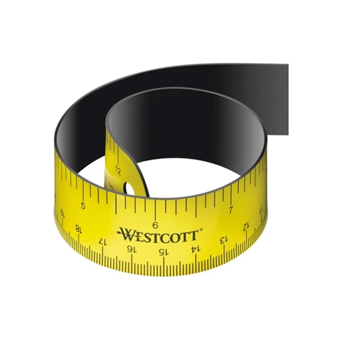 Liniaal Westcott 30cm oprolbaar