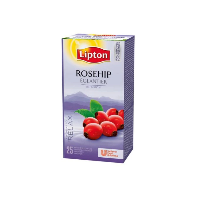 LIPTON Thee Rozebottel 2 gram per zakje (pak 150 stuks)