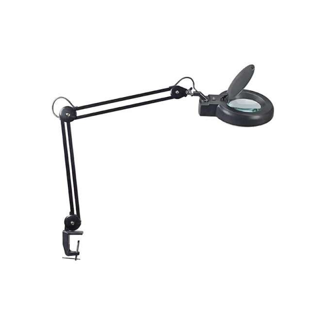 Maul Loeplamp Maul viso LED met klem zwart