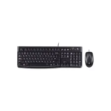 Logitech MK120 Toetsenbord en Muis Bekabeld USB QWERTY Zwart