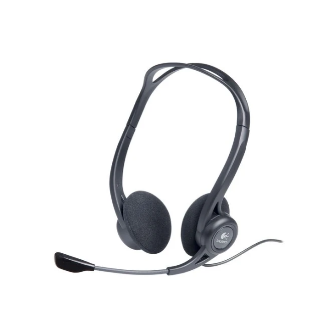 Logitech PC960 On-Ear Stereo Headset USB Zwart