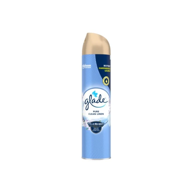 Luchtverfrisser Glade pre cl linen/300ml