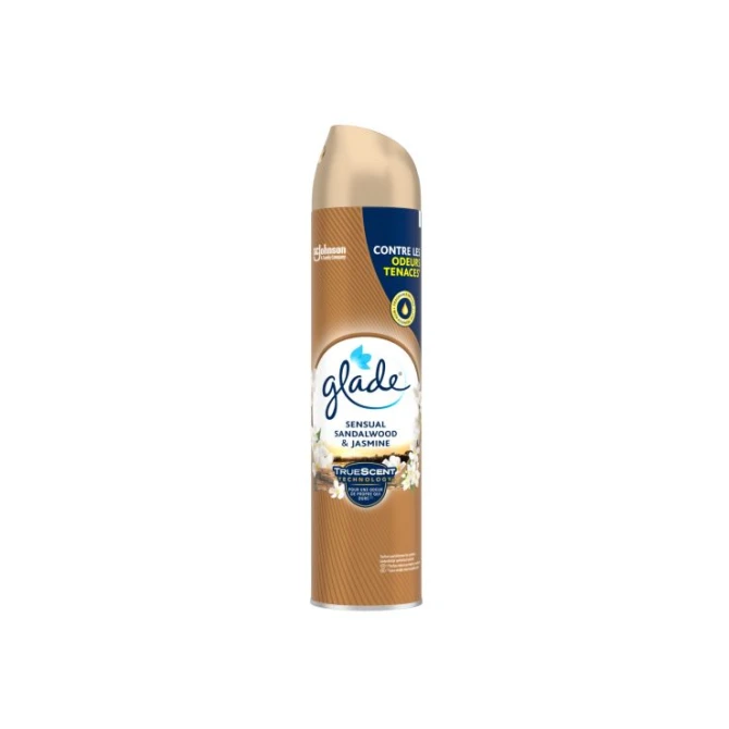 Luchtverfrisser Glade sandalwd/jas/300ml Luchtverfrisser Glade sandalwd/jas/300ml
