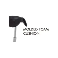 Lugo Zit-Sta-Kruk Suède Zwart