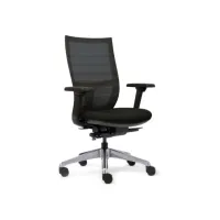 Bureaustoel Curve Deluxe zwart Bureaustoel Curve Deluxe zwart