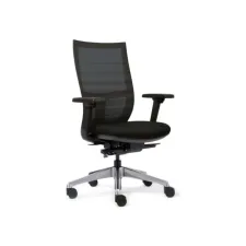 Bureaustoel Curve Deluxe zwart Bureaustoel Curve Deluxe zwart