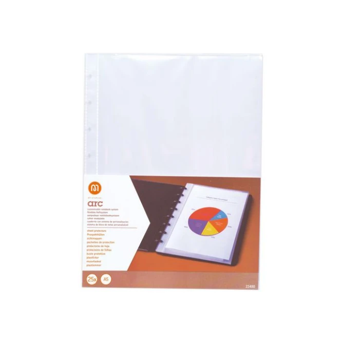 M by Staples A5 Showtas PP 8-gaats Transparant (pak 25 stuks) M by Staples A5 Showtas PP 8-gaats Transparant (pak 25 stuks)