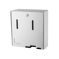 Maandverband- & tampondispenser rvs