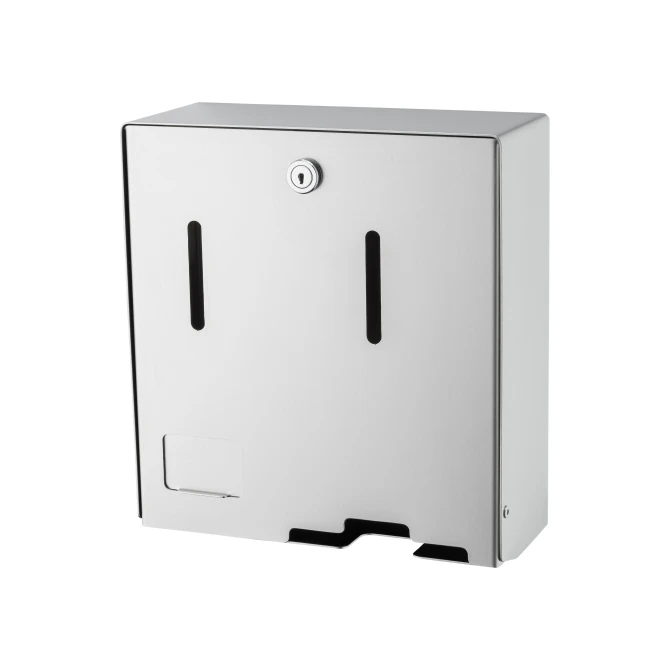 Maandverband- & tampondispenser rvs Maandverband- & tampondispenser rvs