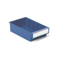 3020 Magazijnbak 300 x 186 x 82 mm Blauw