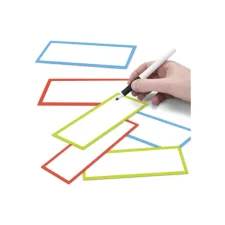 2DOBOARD Magneet 170x70mm titel rd/bl/gr/pk6