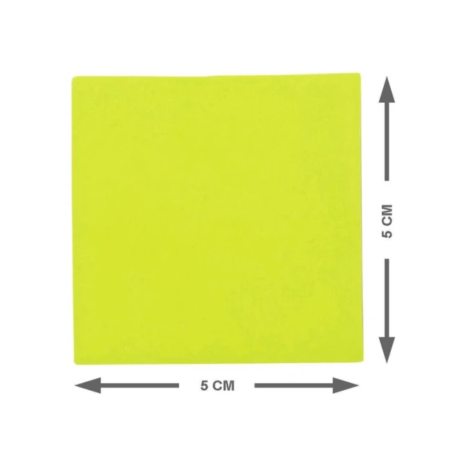 2DOBOARD Magneet 50x50mm herschrijfbaar groen (pak 25 stuks)