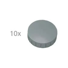 Magneet Maul solid 15mm grijs (10 stuks) Magneet Maul solid 15mm grijs (10 stuks)
