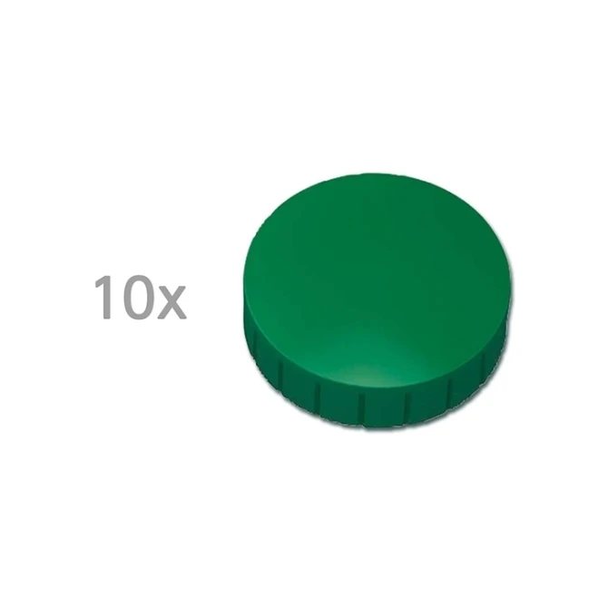 Magneet Maul solid 15mm groen (10 stuks)