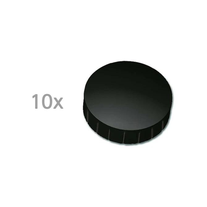 Magneet Maul solid 20mm zwart (10 stuks)