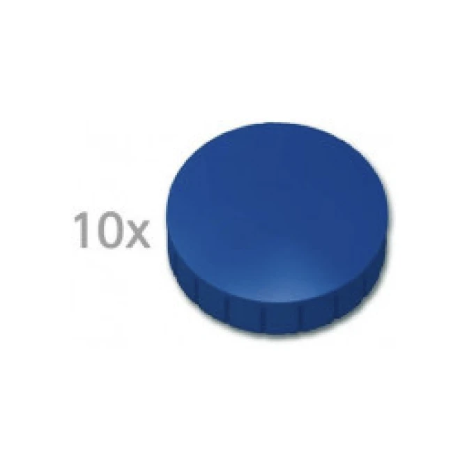 Maul Magneet Maul solid 24mm blauw (pak 10 stuks)
