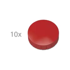 Maul Magneet Maul solid 24mm rood (pak 10 stuks)