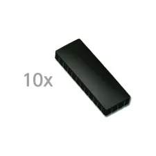 Magneet Maul solid 54x19mm zwart (10 stuks)