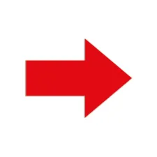 Smit Visual Supplies Magneet pijl 60x80mm rood (pak 5 stuks) Smit Visual Supplies Magneet pijl 60x80mm rood (pak 5 stuks)