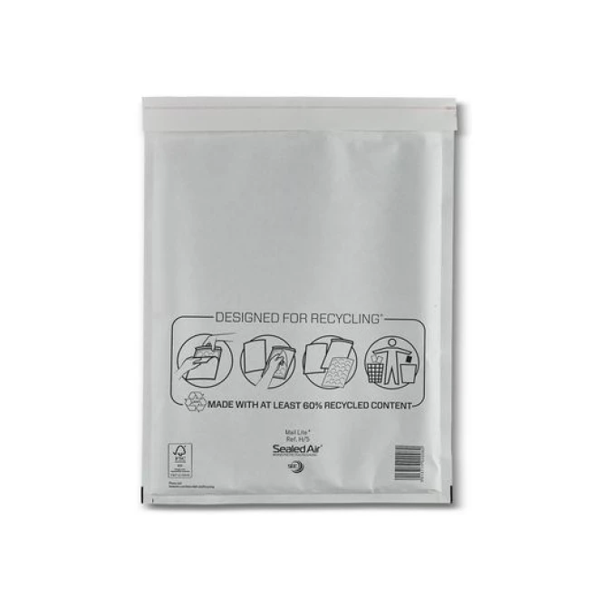 MAIL LITE® H5 Luchtkussenenvelop 360 x 270 mm Kraftpapier Wit (pak 10 stuks) MAIL LITE® H5 Luchtkussenenvelop 360 x 270 mm Kraftpapier Wit (pak 10 stuks)